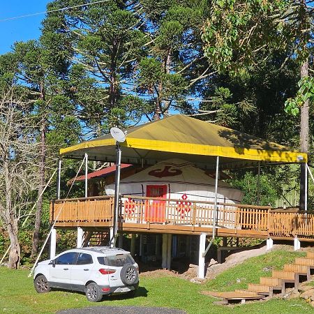 Casa Campo Yurt 1 Gengiscan tenda mongólica wifi Urubici Exterior foto