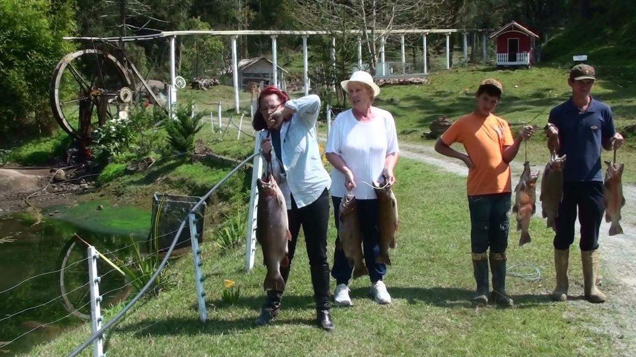 Casa Campo Yurt 1 Gengiscan tenda mongólica wifi Urubici Exterior foto