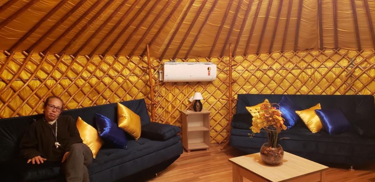 Casa Campo Yurt 1 Gengiscan tenda mongólica wifi Urubici Exterior foto