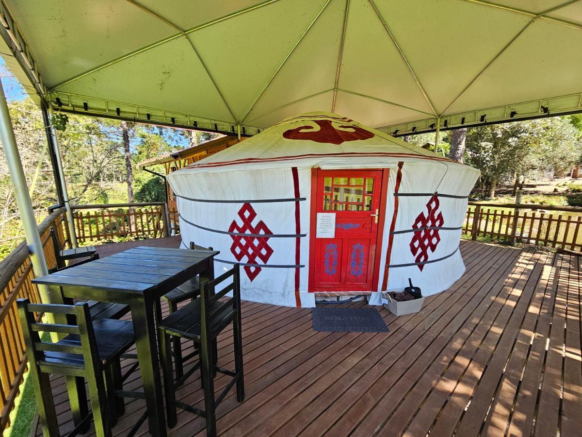 Casa Campo Yurt 1 Gengiscan tenda mongólica wifi Urubici Exterior foto