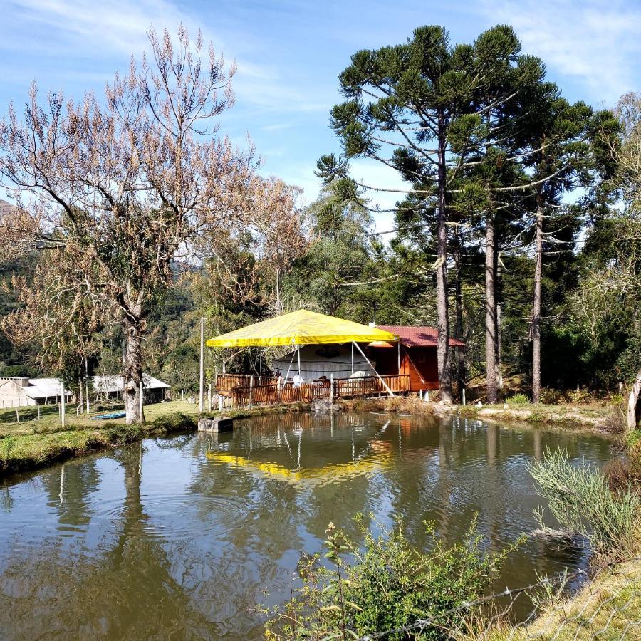 Casa Campo Yurt 1 Gengiscan tenda mongólica wifi Urubici Exterior foto