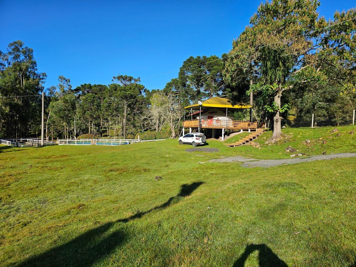 Casa Campo Yurt 1 Gengiscan tenda mongólica wifi Urubici Exterior foto